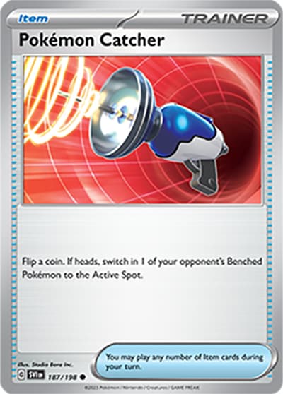 Pokémon Catcher（SVI 187/198 Common / Scarlet & Violet / Scarlet & Violet）