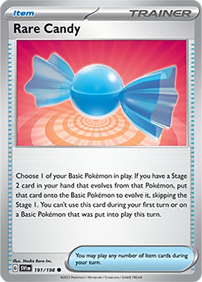 Rare Candy（SVI 191/198 Common / Scarlet & Violet / Scarlet & Violet）