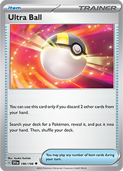 Ultra Ball（SVI 196/198 Uncommon / Scarlet & Violet / Scarlet & Violet）