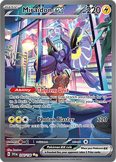 Miraidon ex（SVI 244/198 Special Illustration Rare / Scarlet & Violet / Scarlet & Violet）