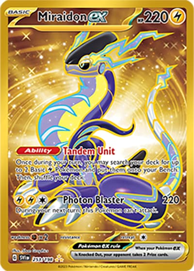 Miraidon ex（SVI 253/198 Hyper Rare / Scarlet & Violet / Scarlet & Violet）