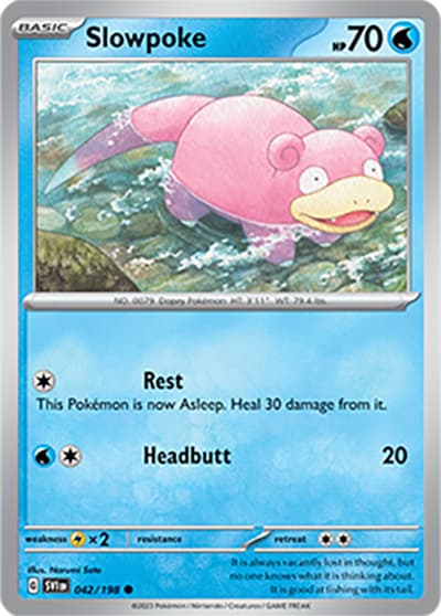 Slowpoke（SVI 042/198 Common / Scarlet & Violet / Scarlet & Violet）