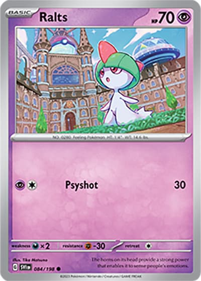 Ralts（SVI 084/198 Common / Scarlet & Violet / Scarlet & Violet）