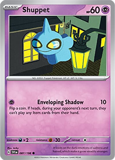 Shuppet（SVI 087/198 Common / Scarlet & Violet / Scarlet & Violet）