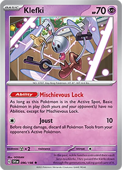 Klefki（SVI 096/198 Rare / Scarlet & Violet / Scarlet & Violet）