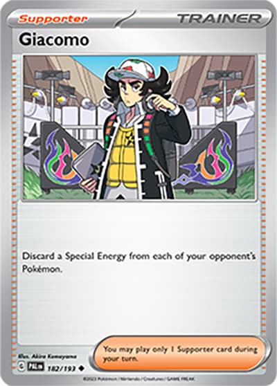 Giacomo（PAL 182/193 Uncommon / Paldea Evolved / Scarlet & Violet）
