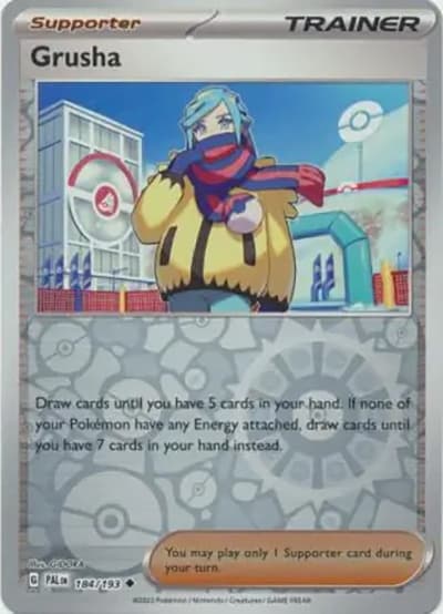 Grusha（PAL 184/193 Reverse Holo / Paldea Evolved / Scarlet & Violet）