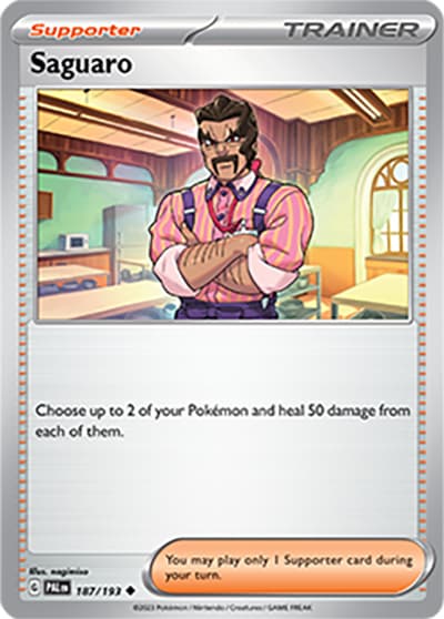 Saguaro（PAL 187/193 Uncommon / Paldea Evolved / Scarlet & Violet）
