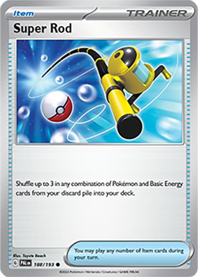 Super Rod（PAL 188/193 Common / Paldea Evolved / Scarlet & Violet）