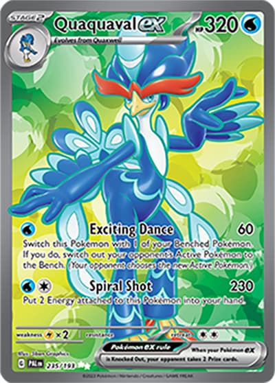 Quaquaval ex（PAL 235/193 Ultra Rare / Paldea Evolved / Scarlet & Violet）