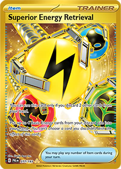 Superior Energy Retrieval（PAL 277/193 Hyper Rare / Paldea Evolved / Scarlet & Violet）