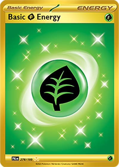 Basic Grass Energy（PAL 278/193 Hyper Rare / Paldea Evolved / Scarlet & Violet）