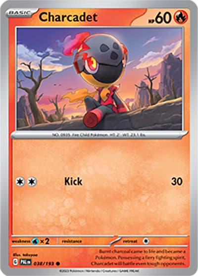 Charcadet（PAL 038/193 Common / Paldea Evolved / Scarlet & Violet）