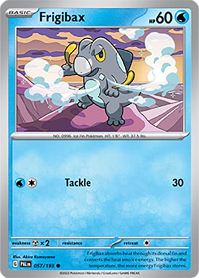 Frigibax（PAL 057/193 Common / Paldea Evolved / Scarlet & Violet）