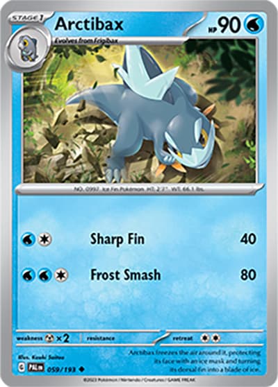 Arctibax（PAL 059/193 Uncommon / Paldea Evolved / Scarlet & Violet）