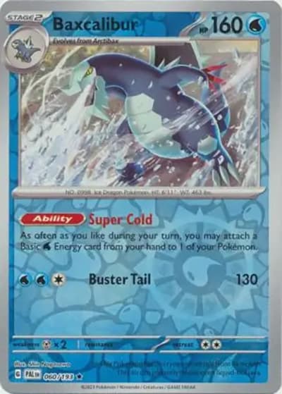 Baxcalibur（PAL 060/193 Reverse Holo / Paldea Evolved / Scarlet & Violet）