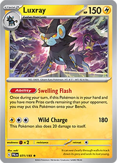 Luxray（PAL 071/193 Rare / Paldea Evolved / Scarlet & Violet）