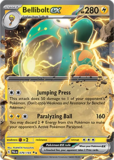 Bellibolt ex（PAL 079/193 Double Rare / Paldea Evolved / Scarlet & Violet）