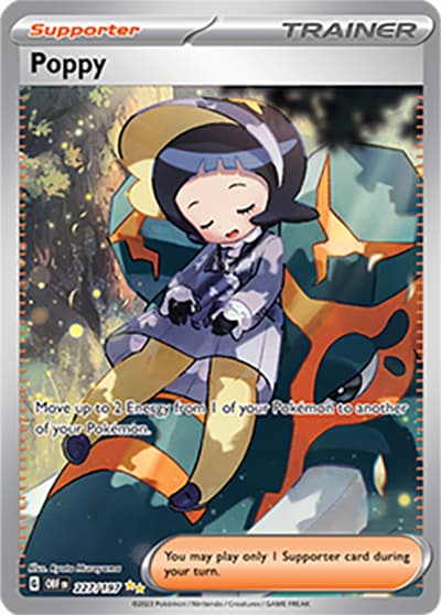 Poppy（OBF 227/197 Special Illustration Rare / Obsidian Flames / Scarlet & Violet）