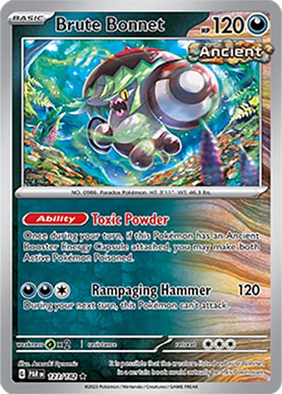 Brute Bonnet（PAR 123/182 Rare / Paradox Rift / Scarlet & Violet）