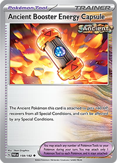 Ancient Booster Energy Capsule（PAR 159/182 Uncommon / Paradox Rift / Scarlet & Violet）