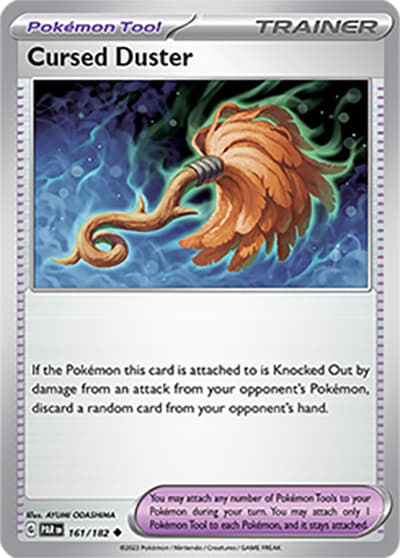 Cursed Duster（PAR 161/182 Uncommon / Paradox Rift / Scarlet & Violet）