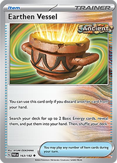 Earthen Vessel（PAR 163/182 Uncommon / Paradox Rift / Scarlet & Violet）