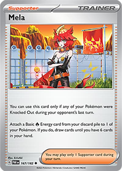 Mela（PAR 167/182 Uncommon / Paradox Rift / Scarlet & Violet）