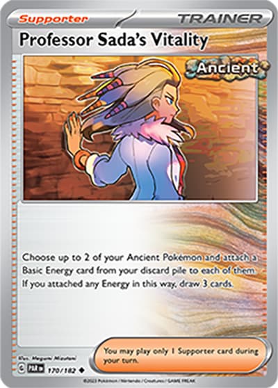 Professor Sada's Vitality（PAR 170/182 Uncommon / Paradox Rift / Scarlet & Violet）