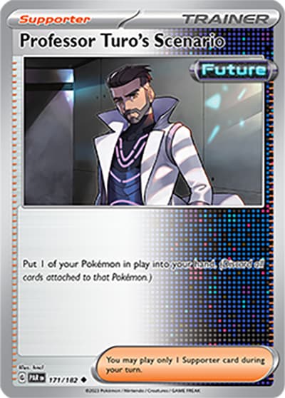 Professor Turo's Scenario（PAR 171/182 Uncommon / Paradox Rift / Scarlet & Violet）