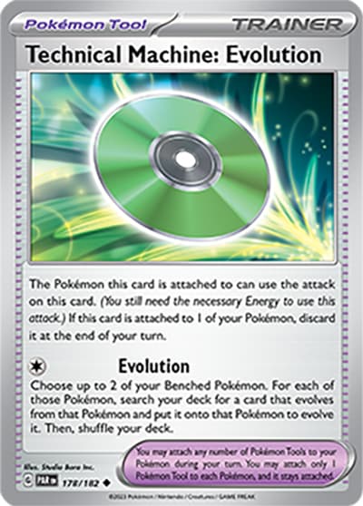 Technical Machine: Evolution（PAR 178/182 Uncommon / Paradox Rift / Scarlet & Violet）