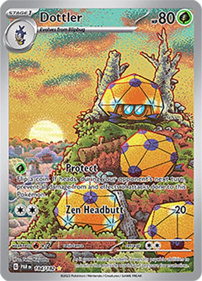 Dottler（PAR 184/182 Illustration Rare / Paradox Rift / Scarlet & Violet）