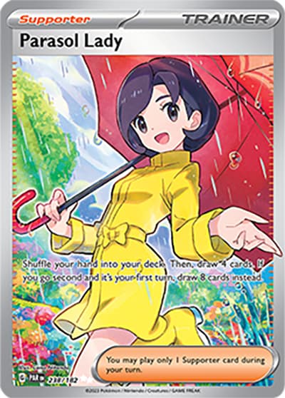 Parasol Lady（PAR 238/182 Ultra Rare / Paradox Rift / Scarlet & Violet）