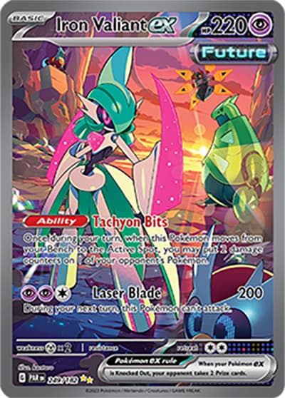 Iron Valiant ex（PAR 249/182 Special Illustration Rare / Paradox Rift / Scarlet & Violet）