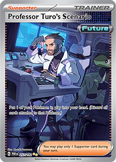 Professor Turo's Scenario（PAR 257/182 Special Illustration Rare / Paradox Rift / Scarlet & Violet）