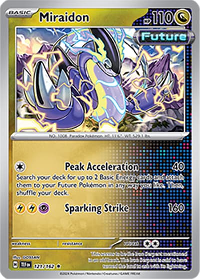 Miraidon（TEF 121/162 Rare / Temporal Forces / Scarlet & Violet）