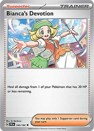 Bianca's Devotion（TEF 142/162 Uncommon / Temporal Forces / Scarlet & Violet）