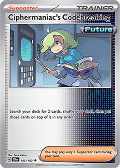 Ciphermaniac's Codebreaking（TEF 145/162 Uncommon / Temporal Forces / Scarlet & Violet）