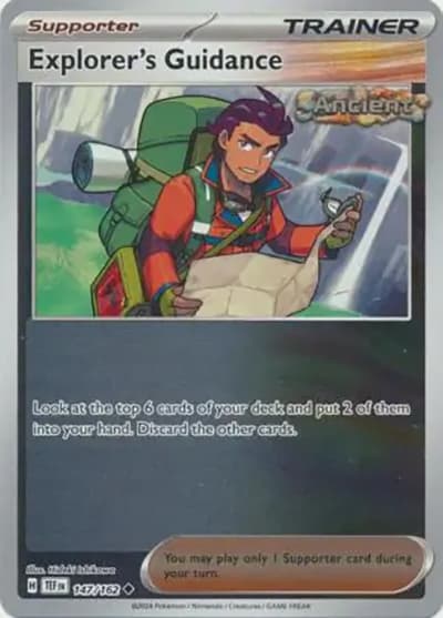 Explorer's Guidance（TEF 147/162 Reverse Holo / Temporal Forces / Scarlet & Violet）