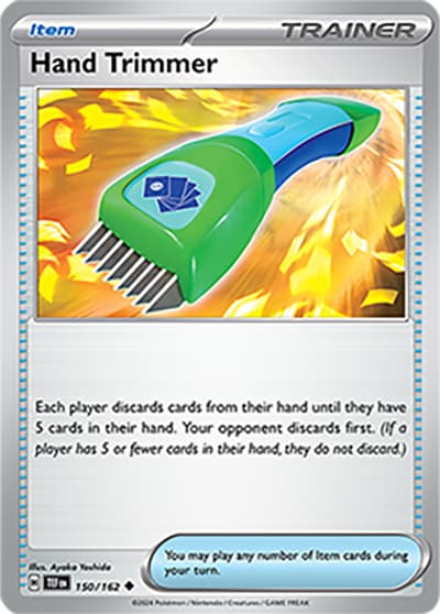 Hand Trimmer（TEF 150/162 Uncommon / Temporal Forces / Scarlet & Violet）