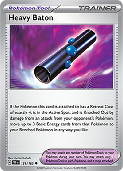 Heavy Baton（TEF 151/162 Uncommon / Temporal Forces / Scarlet & Violet）