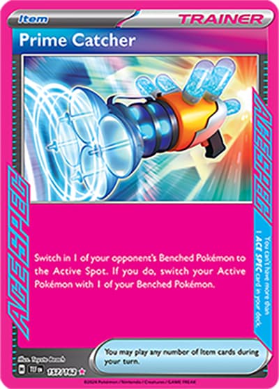 Prime Catcher（TEF 157/162 ACE SPEC rare / Temporal Forces / Scarlet & Violet）