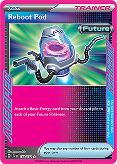 Reboot Pod（TEF 158/162 ACE SPEC rare / Temporal Forces / Scarlet & Violet）