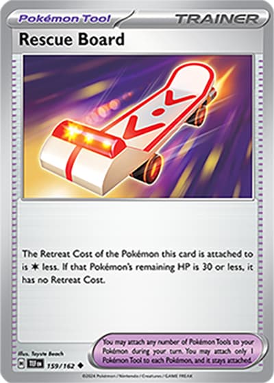 Rescue Board（TEF 159/162 Uncommon / Temporal Forces / Scarlet & Violet）
