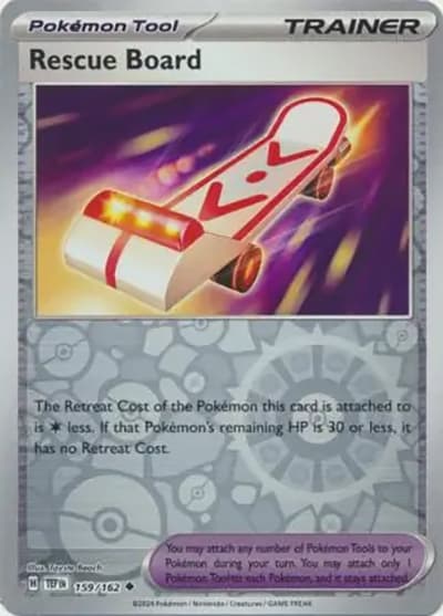 Rescue Board（TEF 159/162 Reverse Holo / Temporal Forces / Scarlet & Violet）