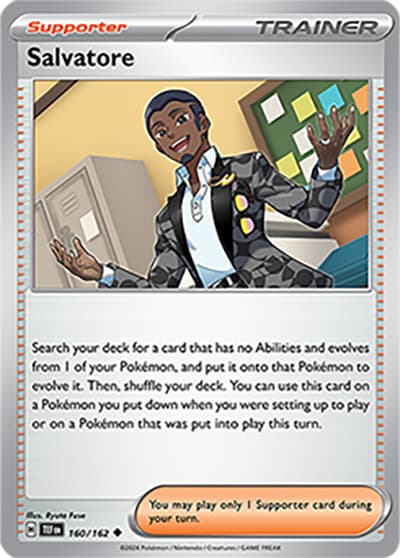 Salvatore（TEF 160/162 Uncommon / Temporal Forces / Scarlet & Violet）