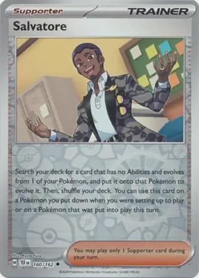 Salvatore（TEF 160/162 Reverse Holo / Temporal Forces / Scarlet & Violet）
