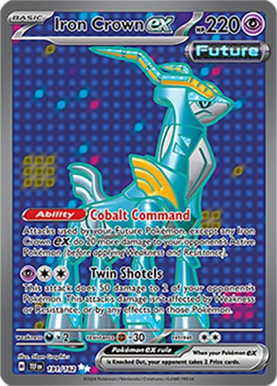 Iron Crown ex（TEF 191/162 Ultra Rare / Temporal Forces / Scarlet & Violet）