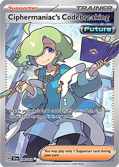 Ciphermaniac's Codebreaking（TEF 198/162 Ultra Rare / Temporal Forces / Scarlet & Violet）