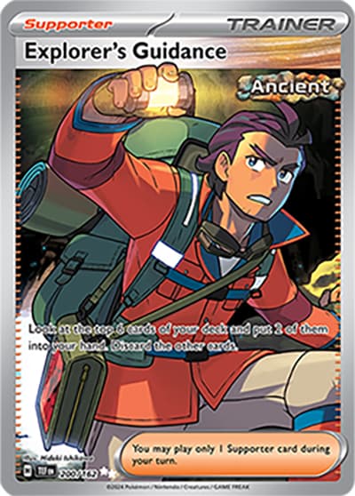 Explorer's Guidance（TEF 200/162 Ultra Rare / Temporal Forces / Scarlet & Violet）